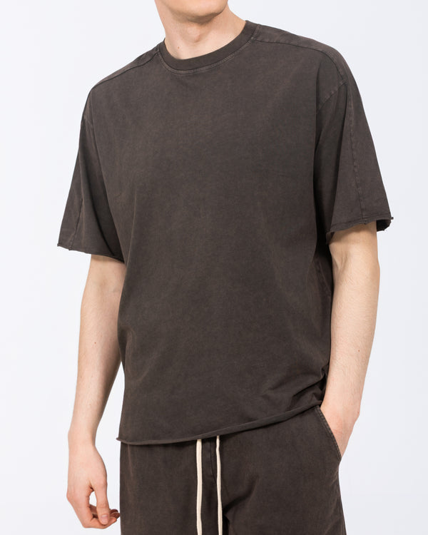 2t Aron Tall Oversized T-Shirt (brown)