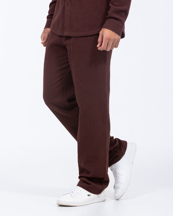 2t Tall Darius Pull On Trouser (burgundy)