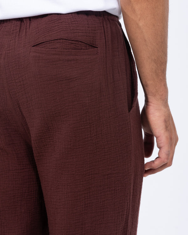 2t Tall Darius Pull On Trouser (burgundy)