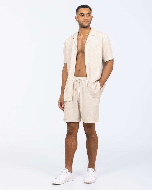 2t Tall Will Linen Blend Pull On Shorts (neutral)