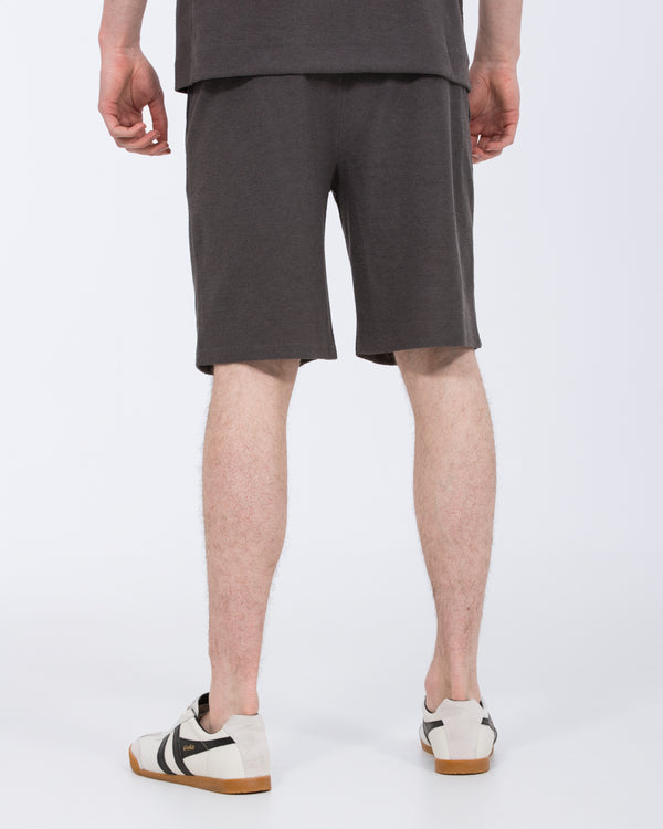 2t Kai Tall Textured Shorts (slate grey)
