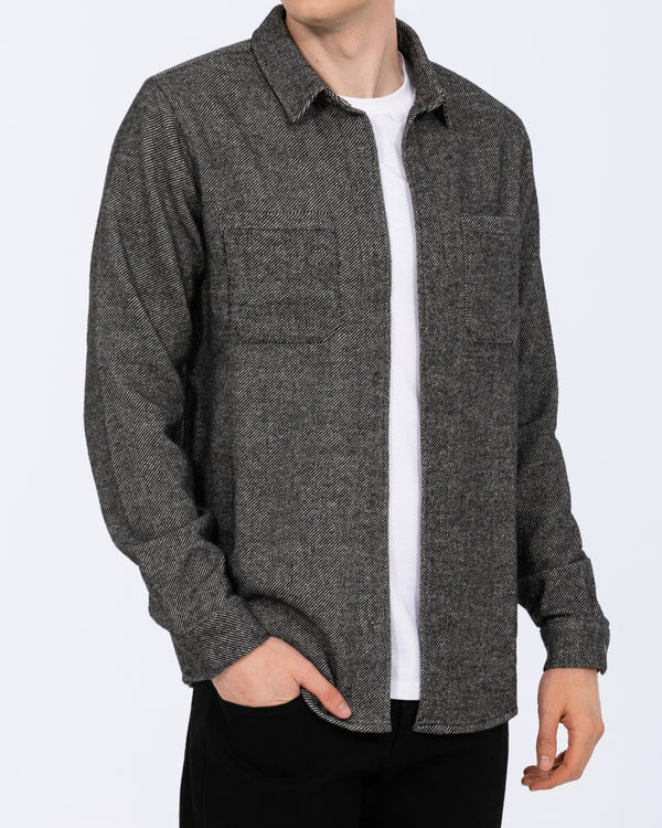 2t Cohen Tall Shacket (black pattern)