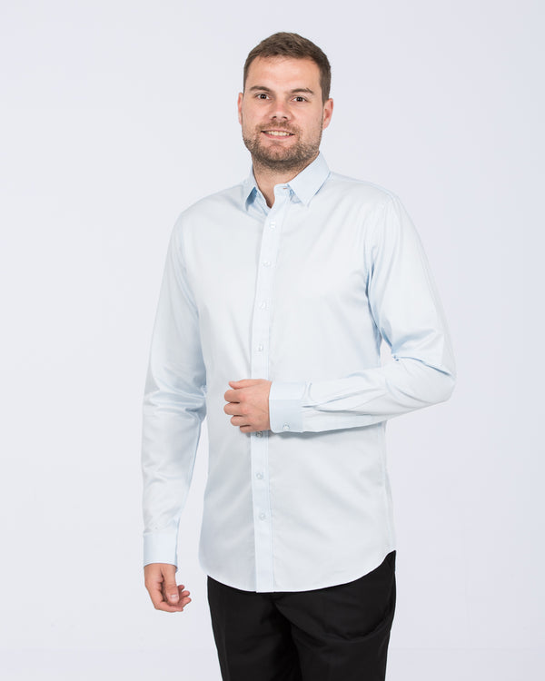 2t Slim Fit Extra Tall Formal Shirt (sky blue)