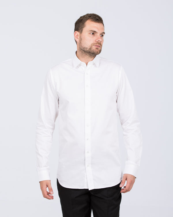 2t Slim Fit Extra Tall Mens Extra Long Formal Shirt (white) | Tall Mens Clothing | 2tall.com 2t Slim Fit Extra Tall Mens Extra Long Formal Shirt (white) | Tall Mens Clothing | 2tall.com