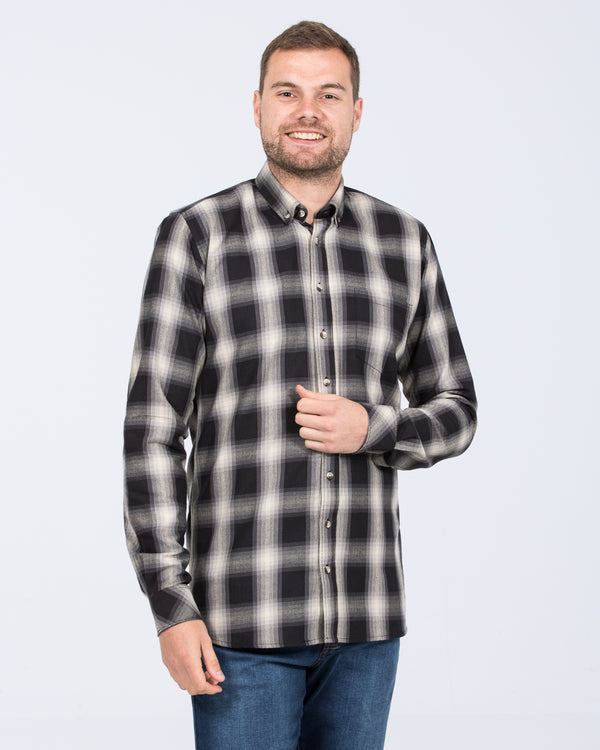 2t Tall Slim Fit Shirt (charcoal check)