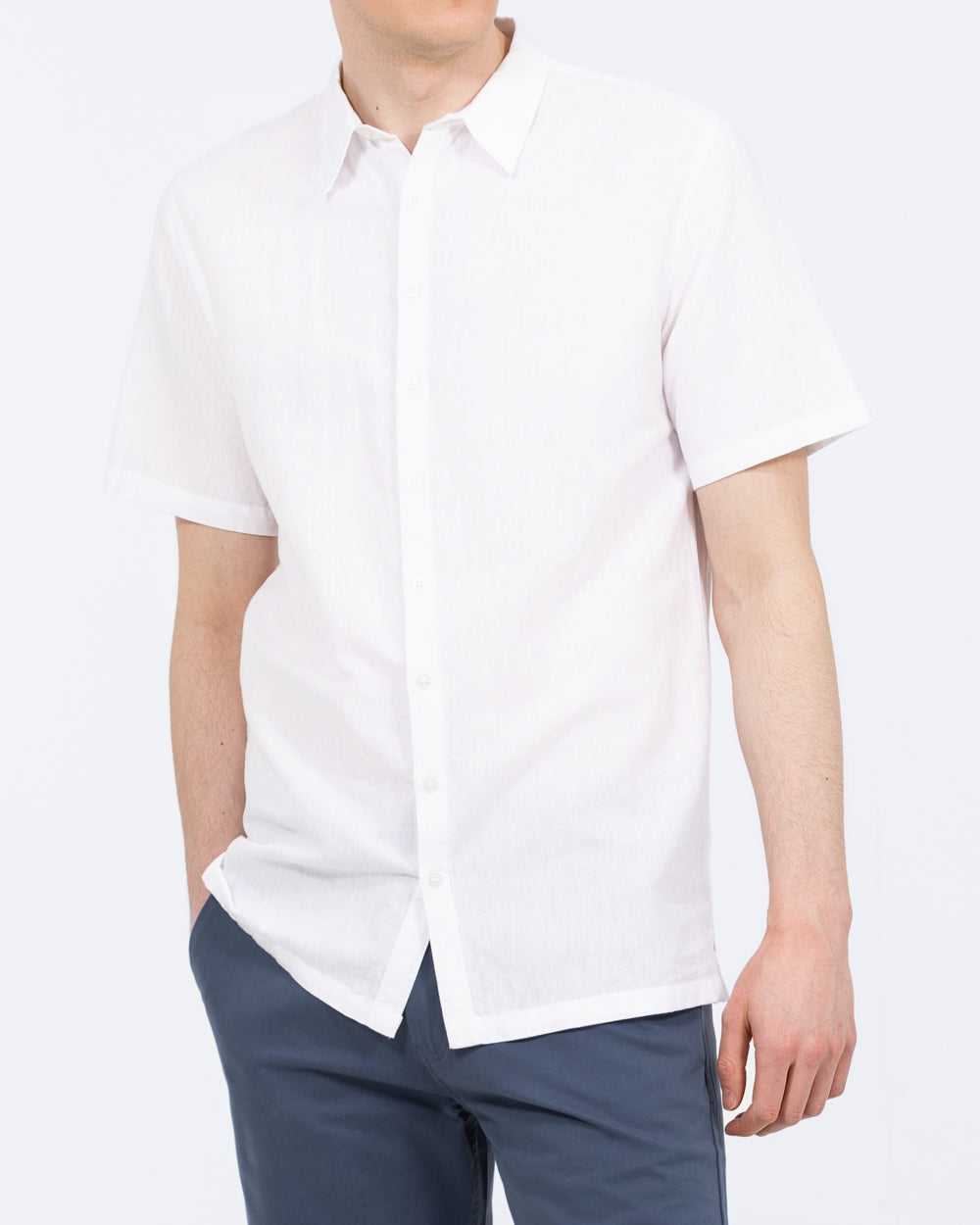 mens 2xlt dress shirts Devon Jones DG530T Men's Tall Crown Woven Collection Solid Stretch Twill