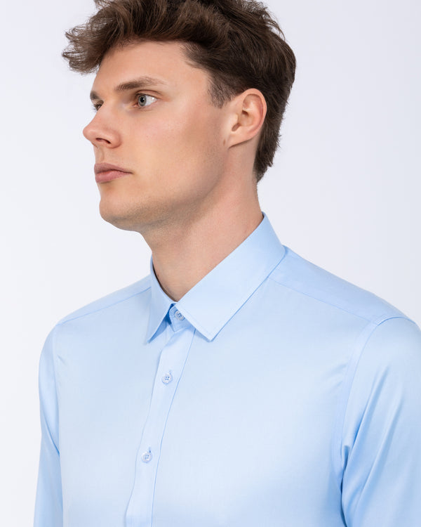 2t Extra Tall Slim Fit Non Iron Formal Shirt (sky blue)