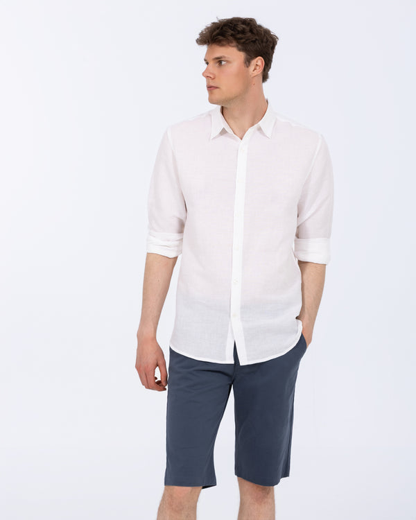 long sleeve dress shirt with shorts Grey Long Sleeve Shirt with Shorts Outfits For Men (63 ideas & outfits)