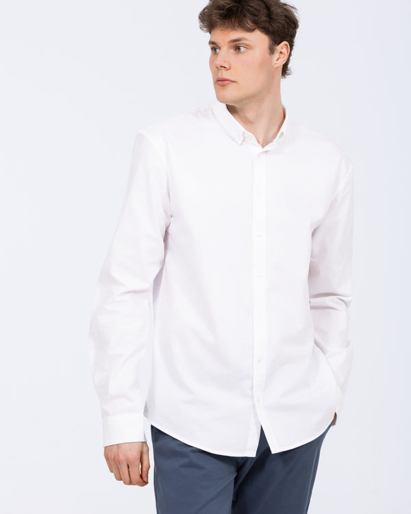 2t Rory Regular Fit Tall Oxford Shirt (white)
