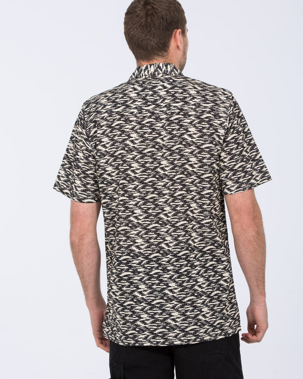 2t Wolf Tall Short Sleeve Printed Shirt (black/white)