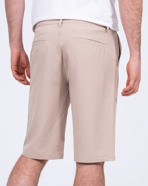 Parell Active Tall Stretch Golf Shorts (taupe)