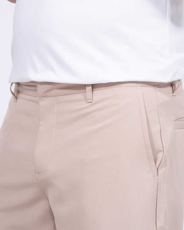 Parell Active Tall Stretch Golf Shorts (taupe)