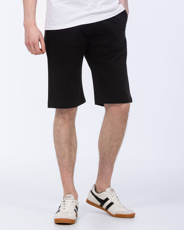 2t Grant Regular Fit Tall Chino Shorts (black)