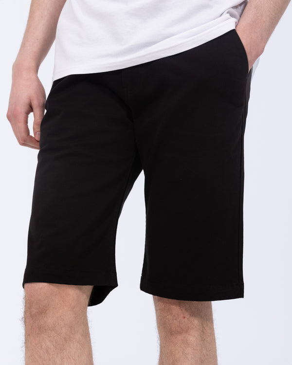 2t Grant Regular Fit Tall Chino Shorts (black)