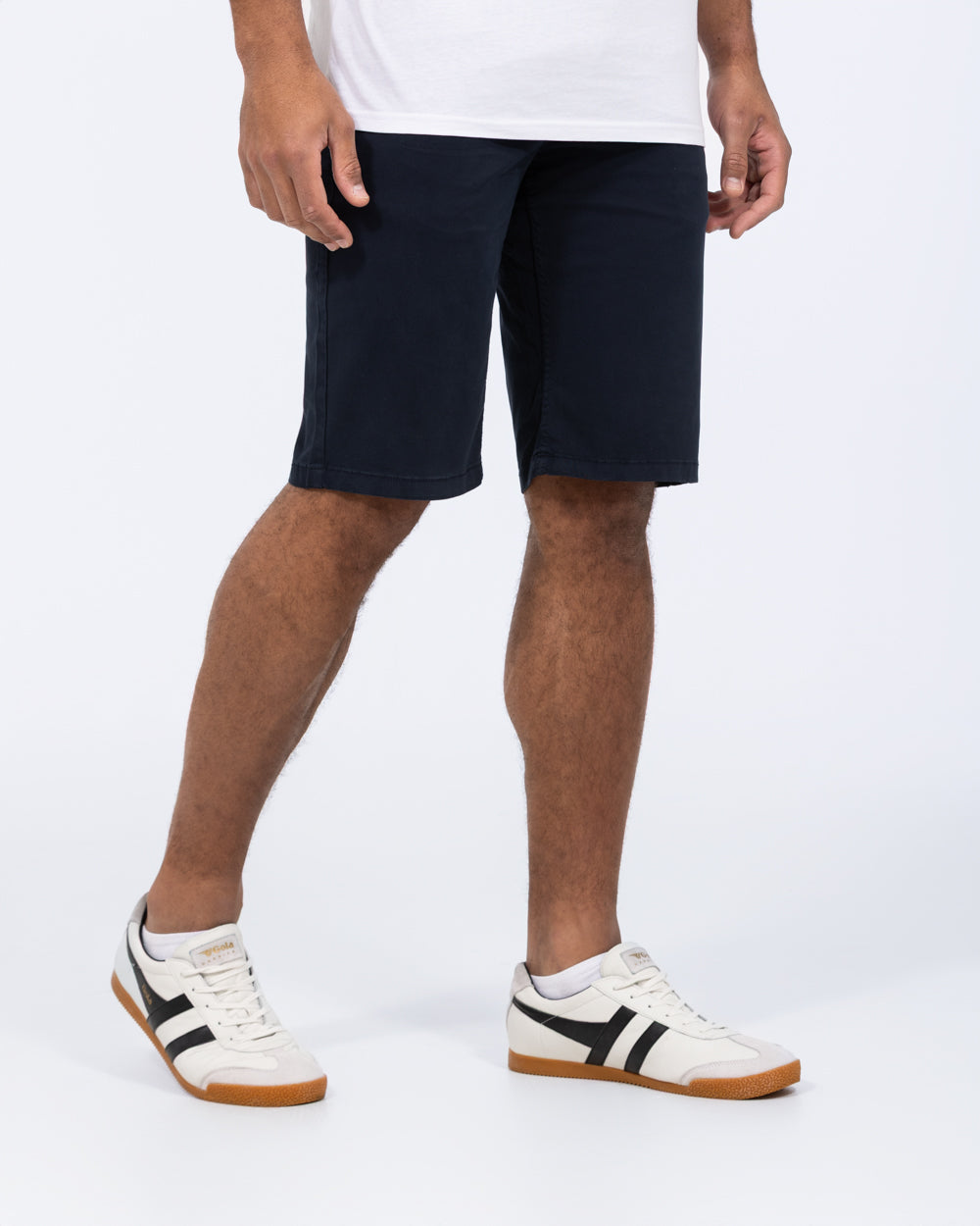 2t Grant Regular Fit Tall Mens Extra Long Chino Shorts (navy) 13