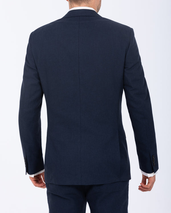 2t Tall Cotton Linen Suit (navy)