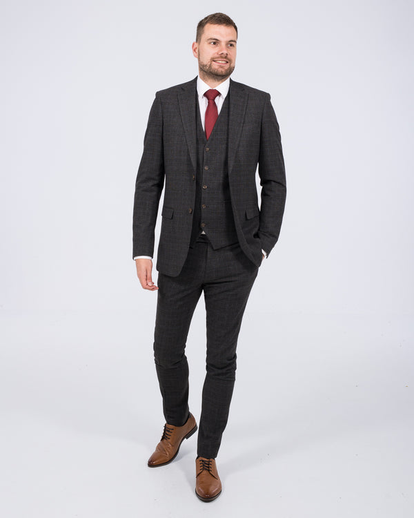 Skopes Jacob Slim Fit Tall Suit (grey check)