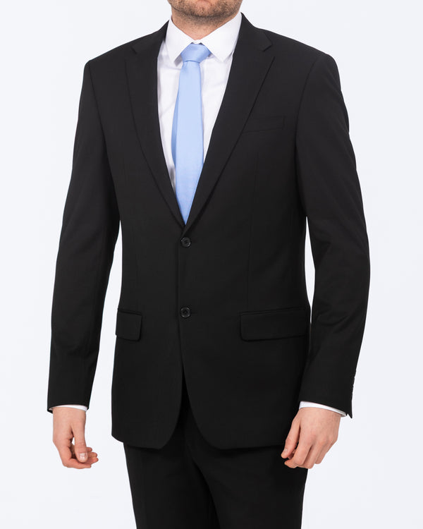 2t Tall Slim Fit Stretch Suit Jacket (black)