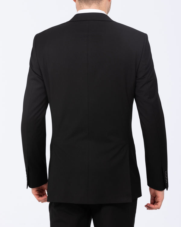 2t Tall Slim Fit Stretch Suit Jacket (black)