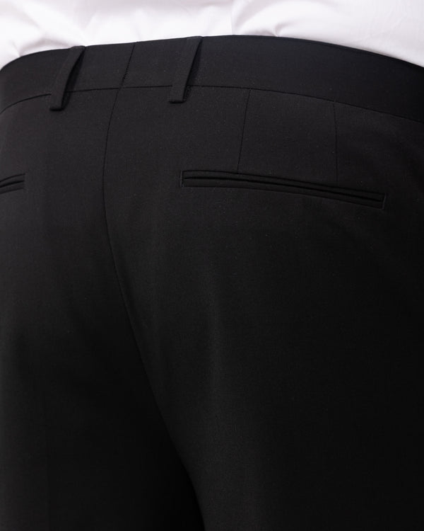 2t Tall Slim Fit Stretch Suit Trousers (black)