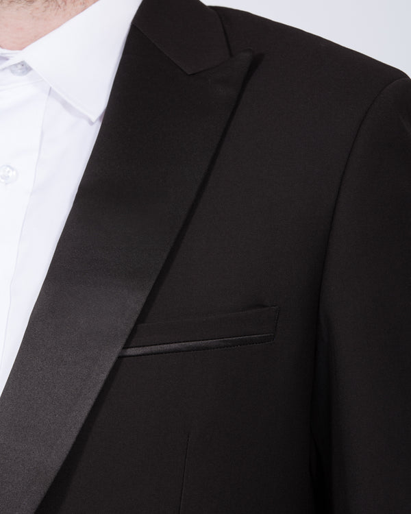 Skopes Sinatra Slim Fit Tall Dinner Suit Jacket (black)