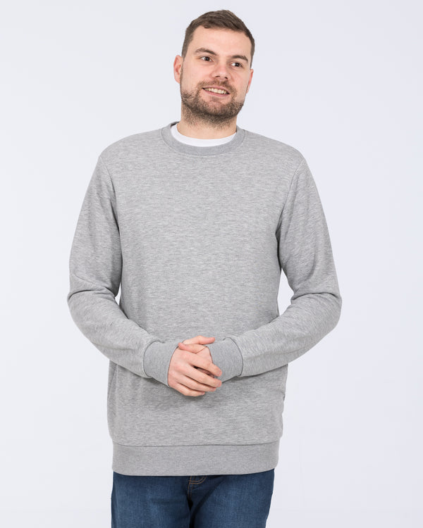 Essentalls Tall Sweatshirt (grey marl)