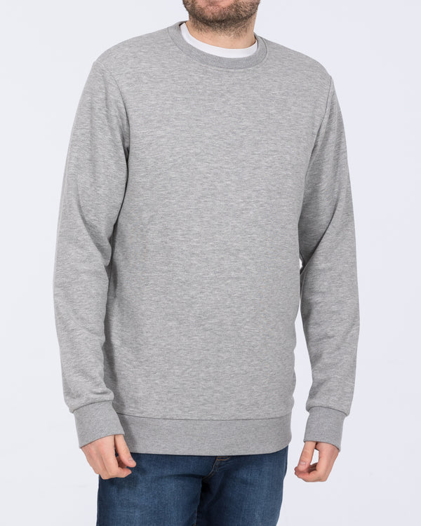 Essentalls Tall Sweatshirt (grey marl)