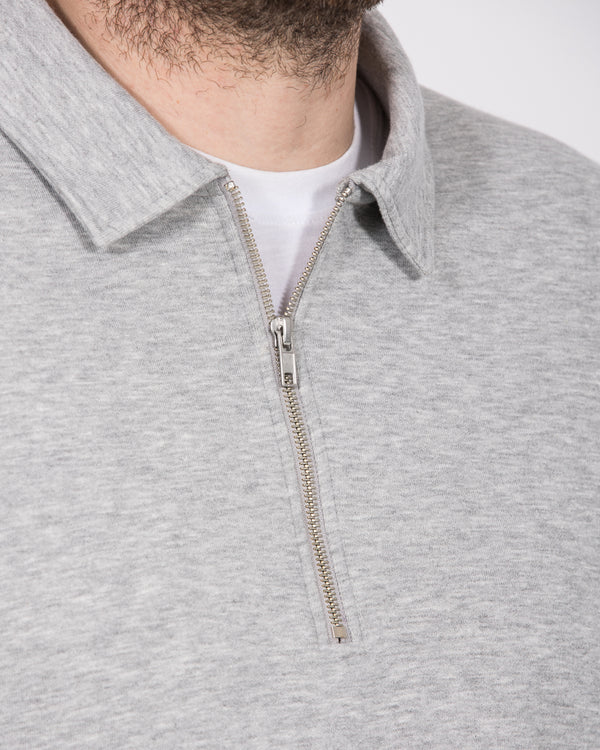 2t Elijah Tall Quarter Zip Sweatshirt (grey)