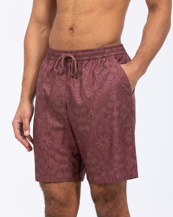 2t Harry Tall Swim Shorts (rust print)