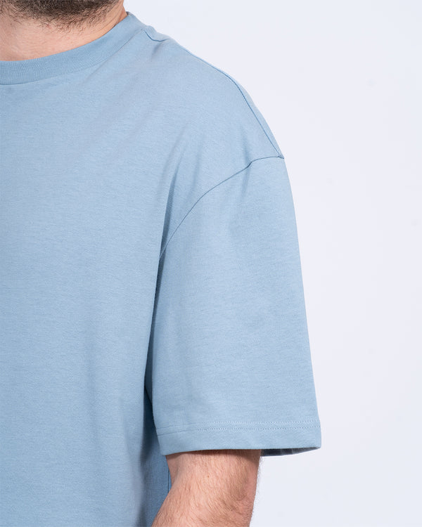 2t Brad Tall Oversized T-Shirt (light blue)