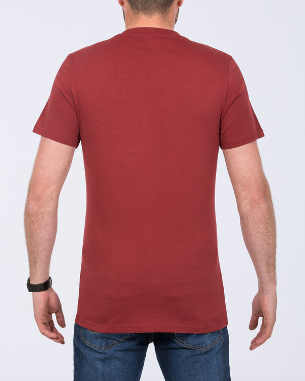 Essentalls Tall T-Shirt (burgundy)