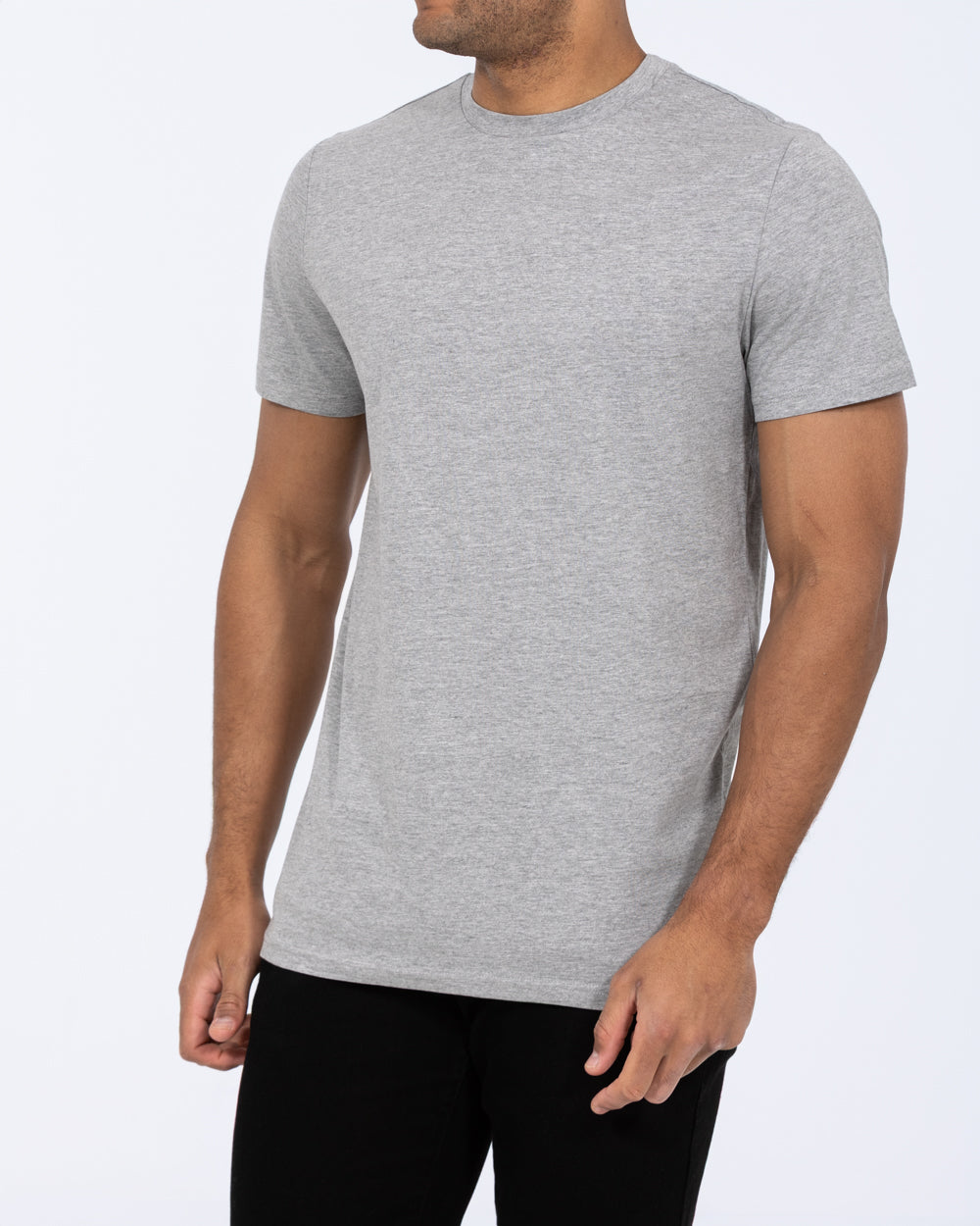 Essentalls Tall Mens Extra Long T-Shirt (light grey) | Tall Mens