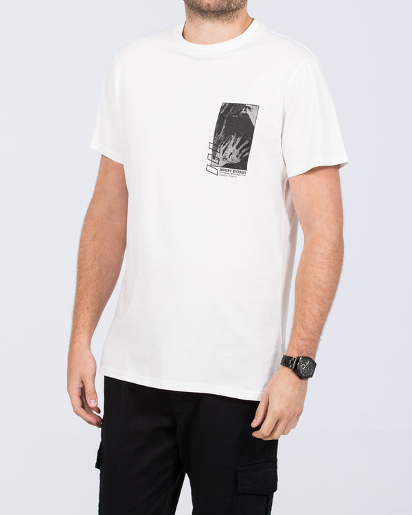 2t Brodie Tall Mount Everest Regular Fit T-Shirt (white)