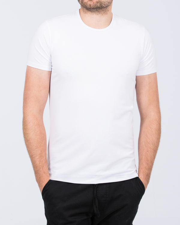 2t Carter Tall Fitted T-Shirt (white)