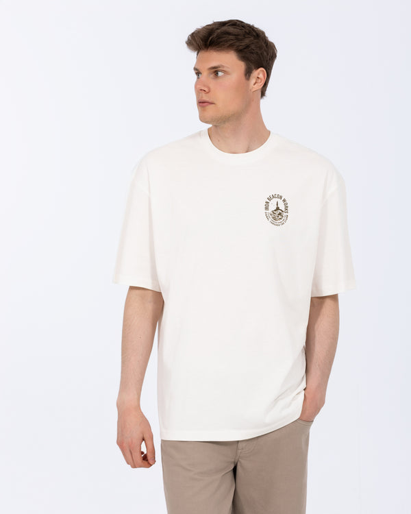 2t Brad Tall Oversized T-Shirt (printed ecru)