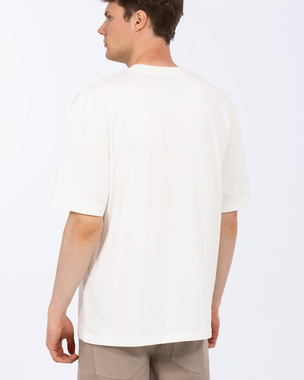 2t Brad Tall Oversized T-Shirt (printed ecru)
