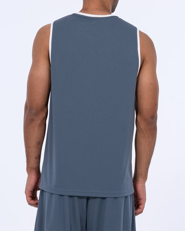 Parell Forge Tall Varsity Tank (titanium blue)