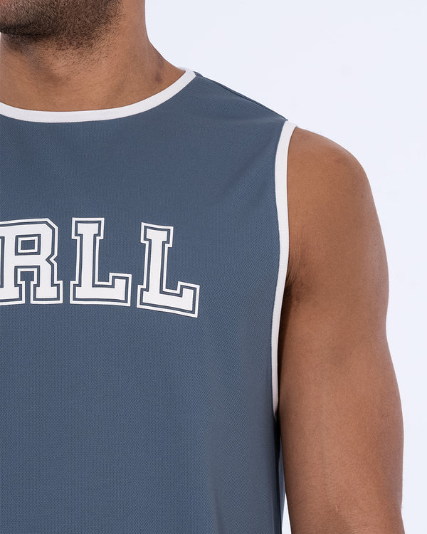 Parell Forge Tall Varsity Tank (titanium blue)