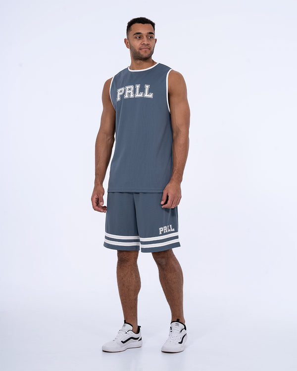 Parell Forge Tall Varsity Shorts (titanium blue)
