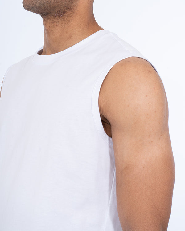 2t Jesse Tall Tank Top (white)