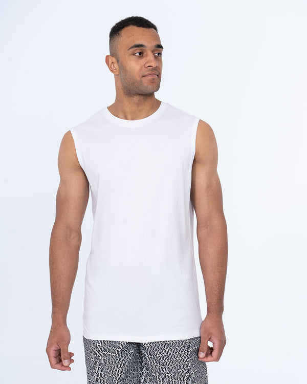 2t Jesse Tall Tank Top (white)