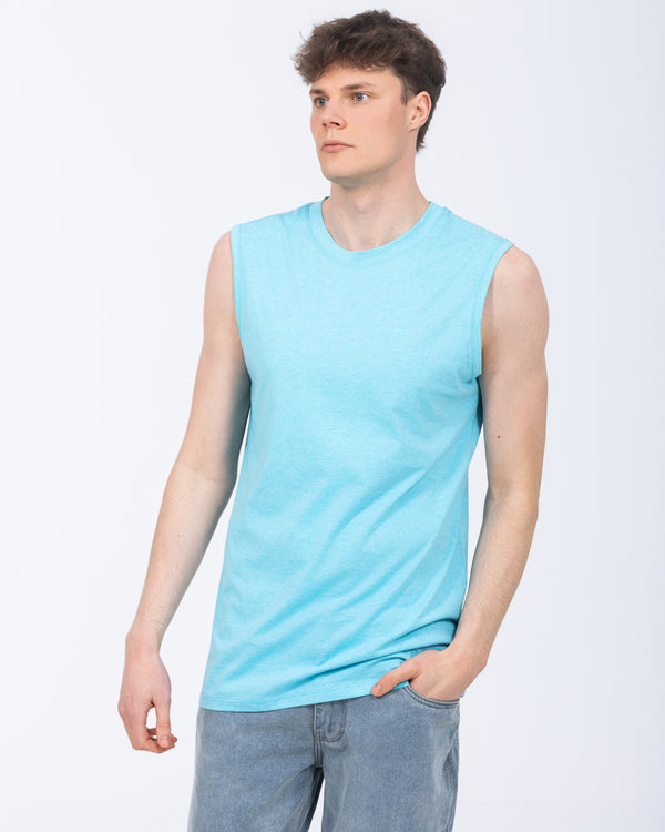 2t Jesse Tall Tank Top (turquoise)