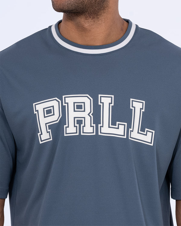 Parell Forge Tall Varsity T-Shirt (titanium blue)