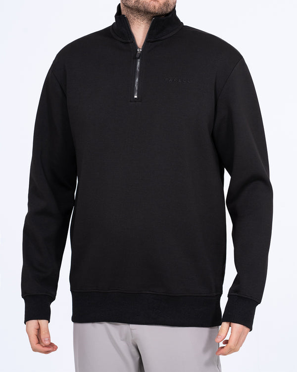 Parell Active Tall Quarter Zip Golf Top (black)
