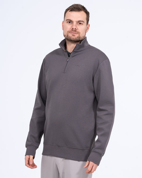 Parell Active Tall Quarter Zip Golf Top (grey)