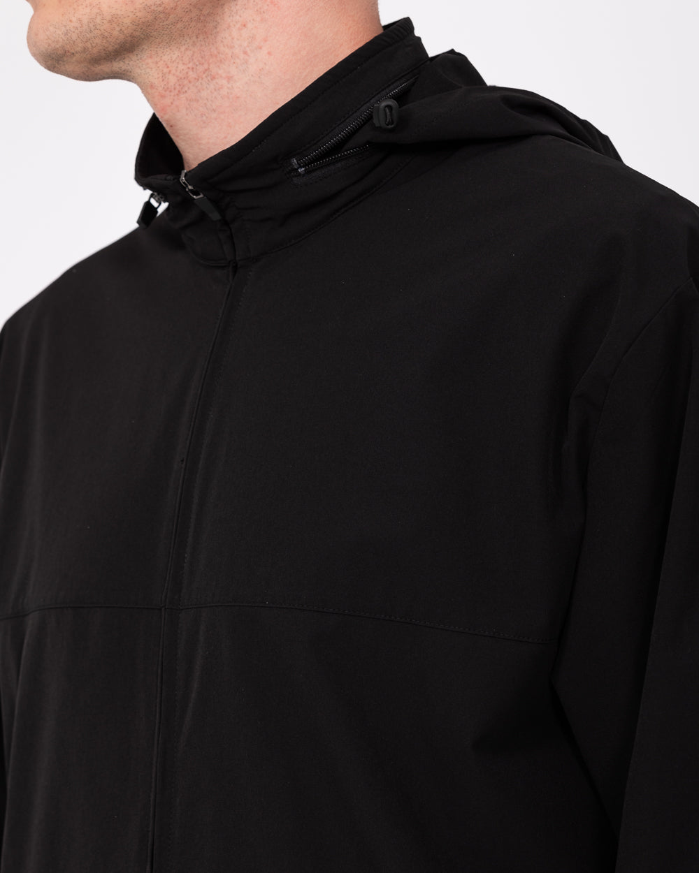 2t Tall Mens Track Lightweight Jacket (black) | Tall Mens Clothing