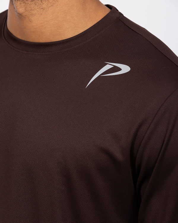 Parell Evolve Tall Long Sleeve Training Top (oxblood)
