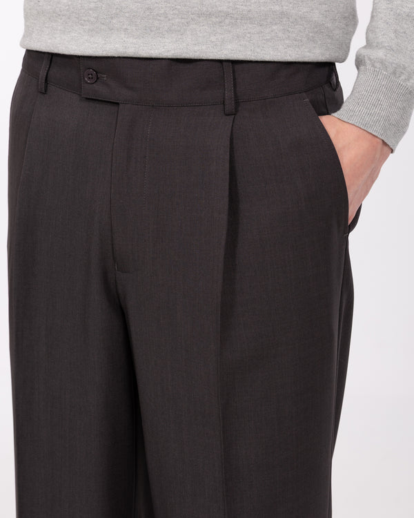 2t Saxon Tall Wide Leg Trouser (charcoal)
