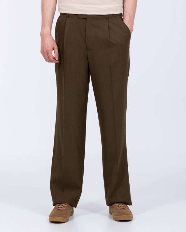 2t Saxon Tall Wide Leg Trouser (forest)