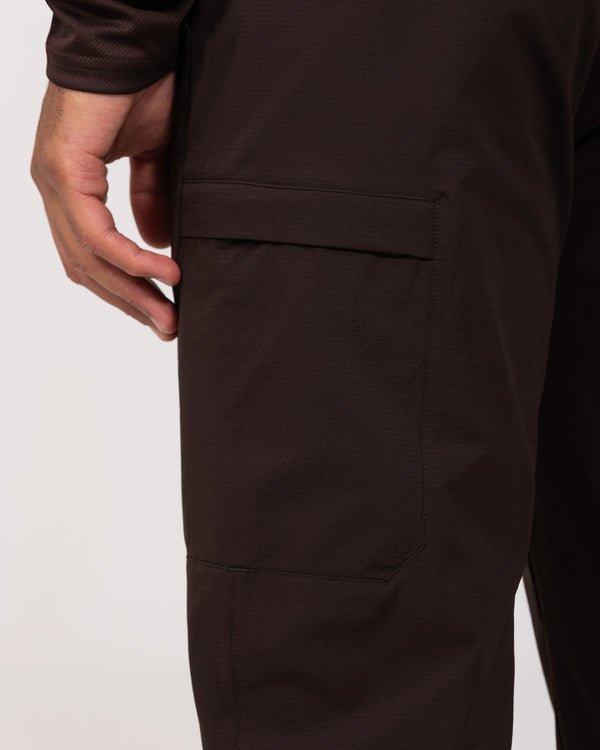 Parell Active Tall Belted Trouser (brown)